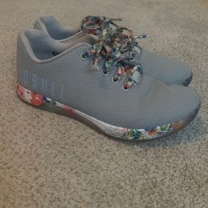 Nobull Project Grey Floral Trainer